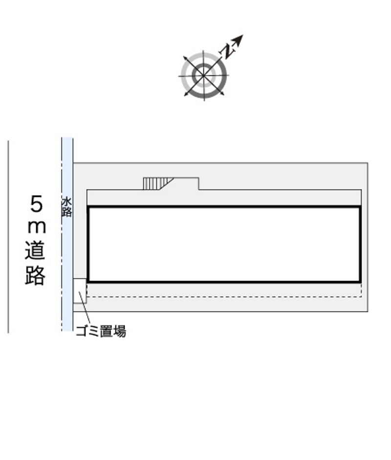 レオパレス沖野上Ｐａｒｔ２ 配置図