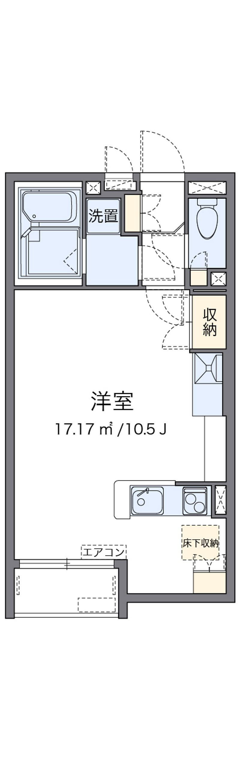 レオネクスト神田 間取図