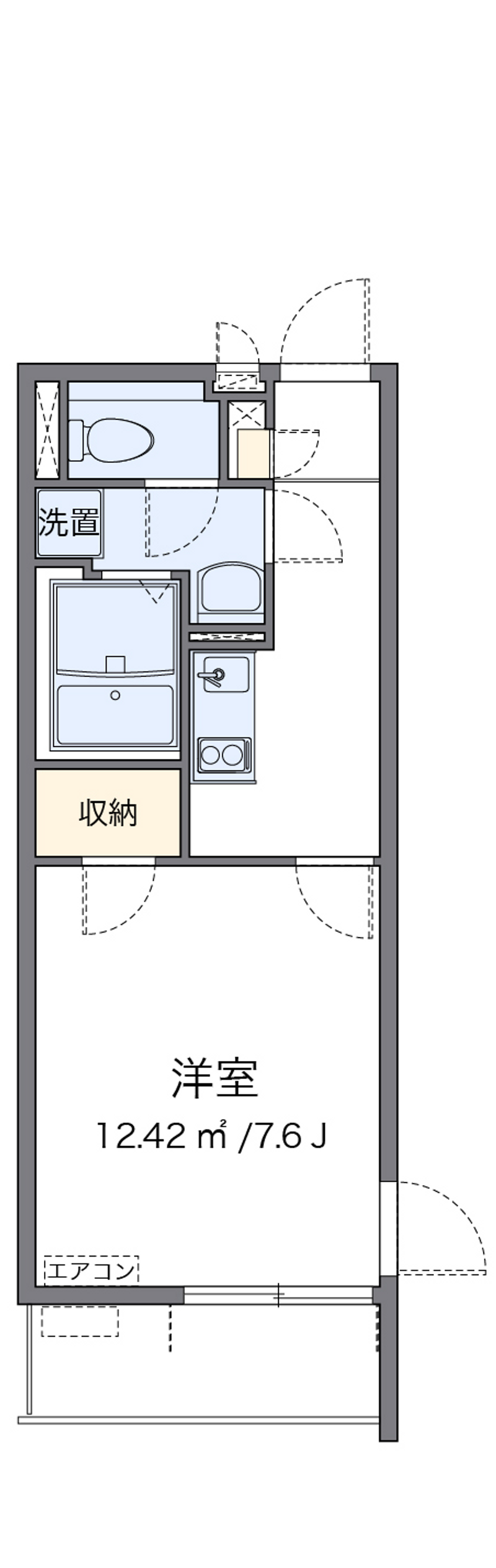 クレイノ氷川の杜 間取り