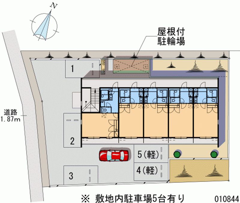 レオパレス金子 月極駐車場