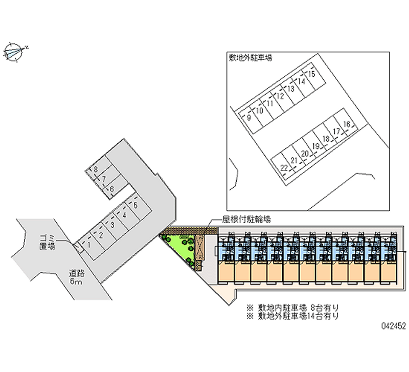 42452 Monthly parking lot