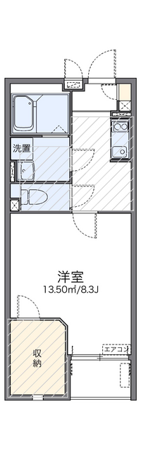 レオネクストサリーレⅢ 間取り図