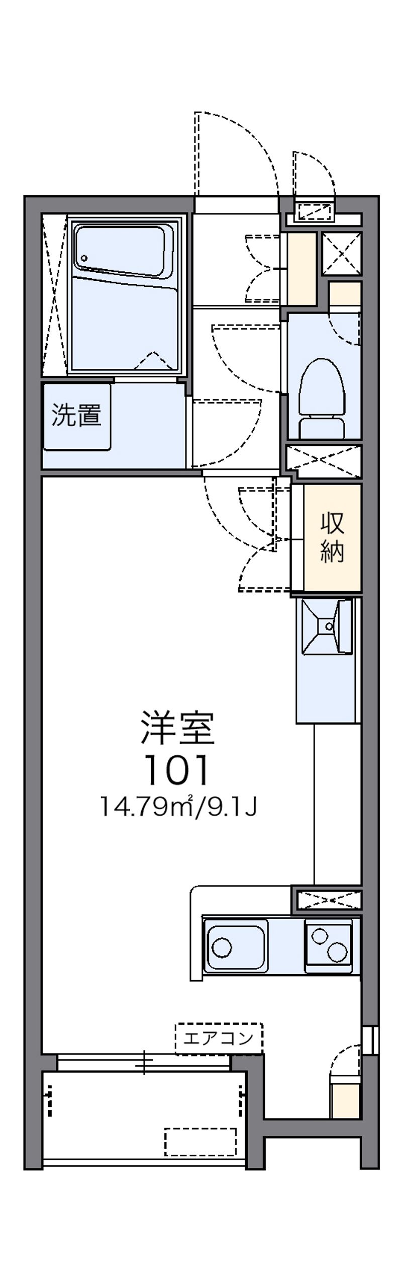 レオネクストＢｅｌｌｅ 間取図