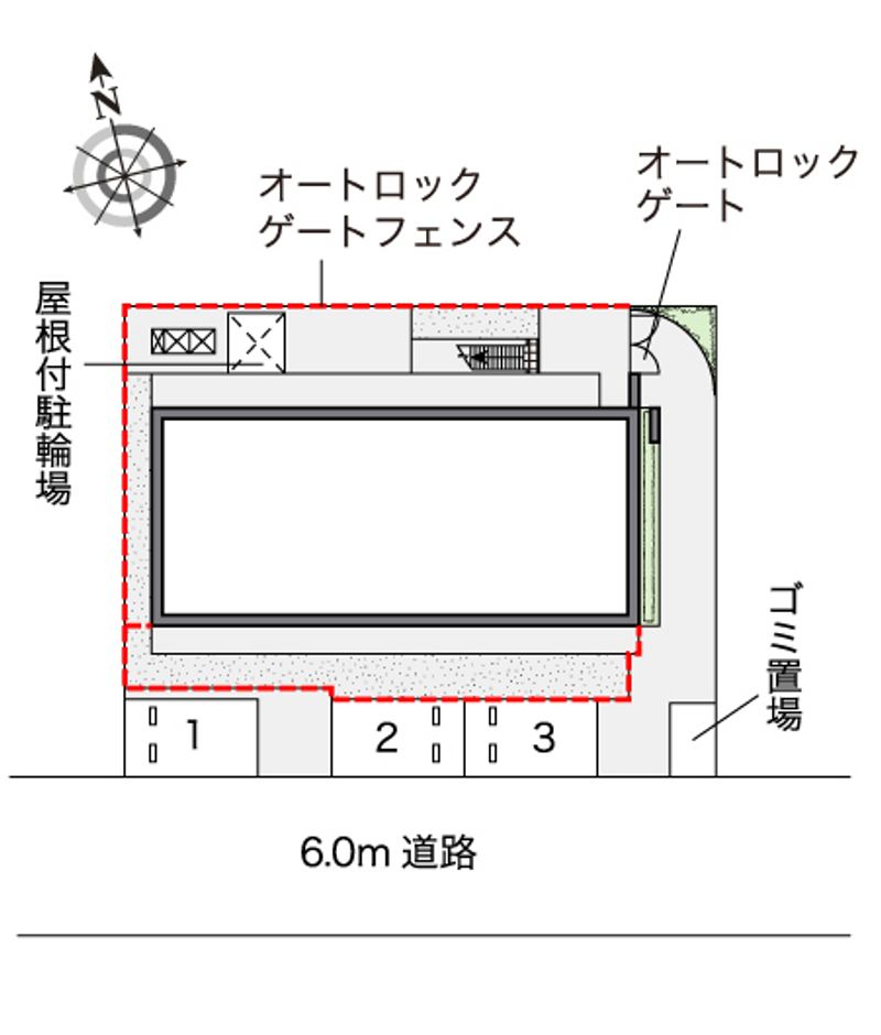 レオネクストヒマワリ 配置図