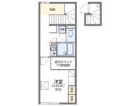 レオパレス学校町 間取り図