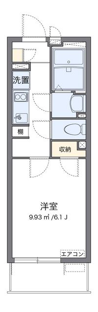 クレイノシーエスハイムⅣ 間取り図