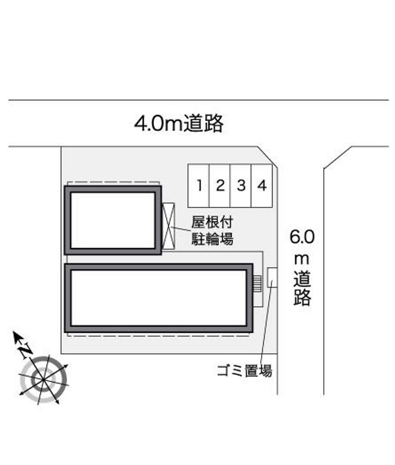 レオパレス大貫 配置図