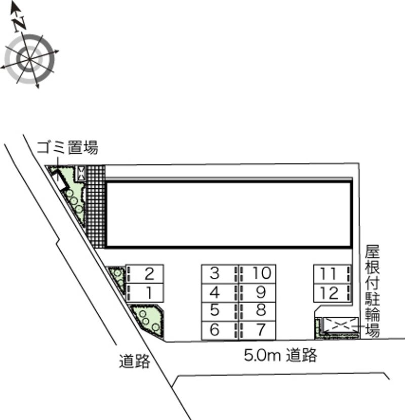 レオネクストミレーユ 駐車場