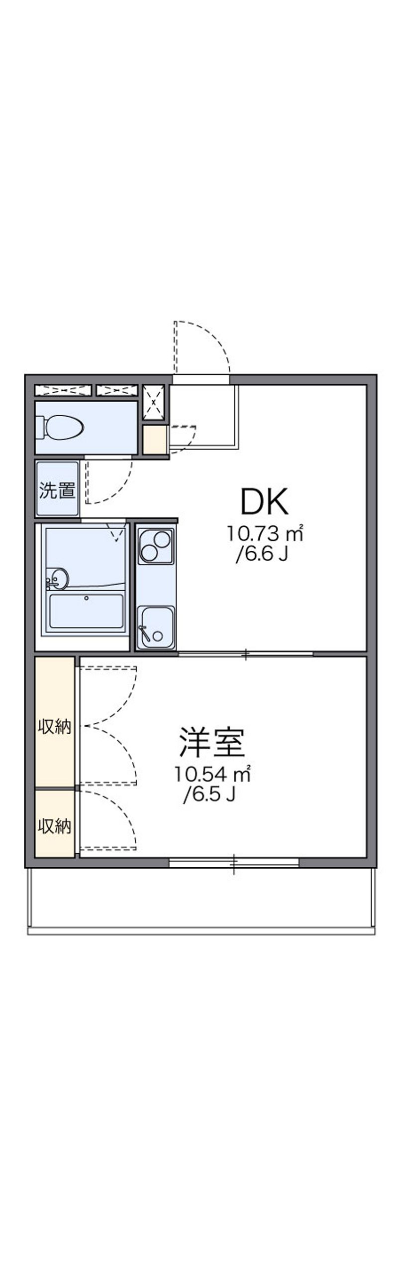 レオパレスＡＱＵＡ 間取図