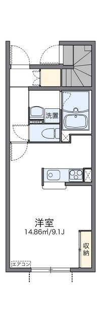 レオネクスト銀河鉄道 間取り図