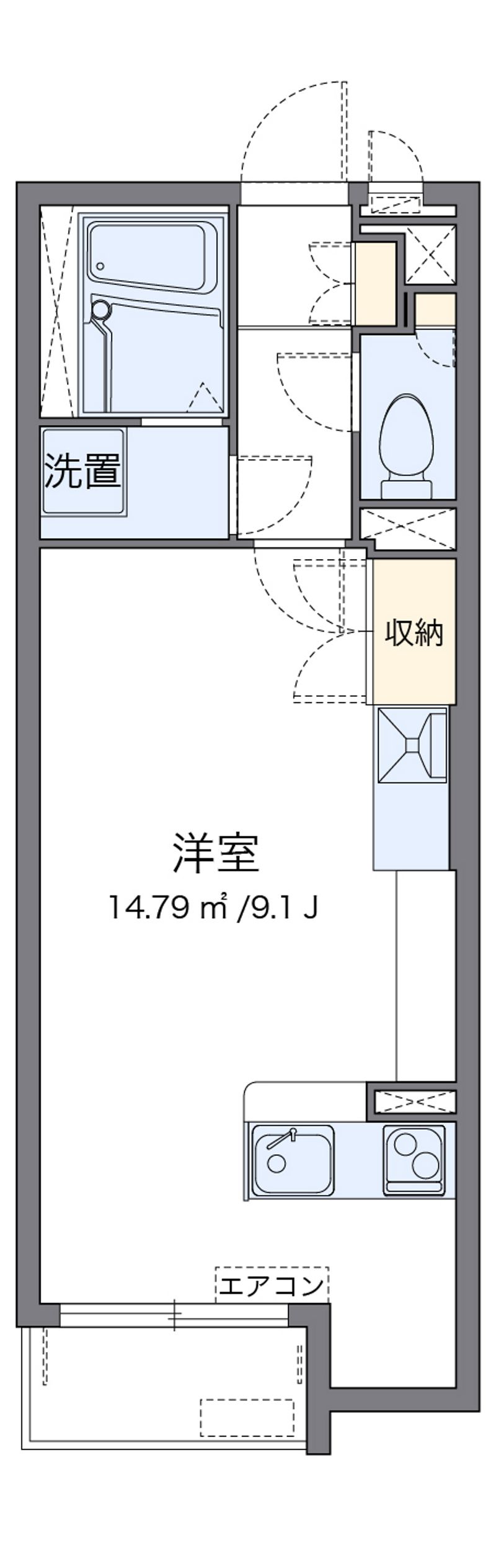 ミランダＴ＆Ｋ 間取図