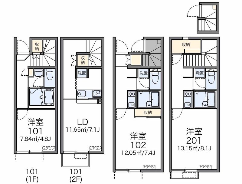レオネクスト桜台 間取図