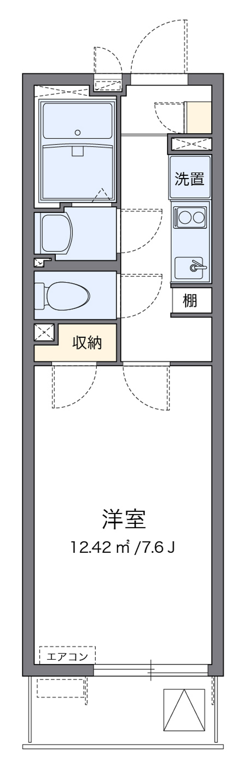クレイノグリーンガーデン 間取図