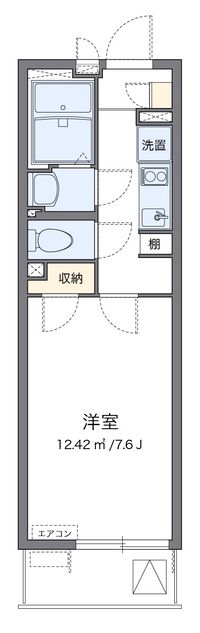 クレイノグリーンガーデン 間取り図