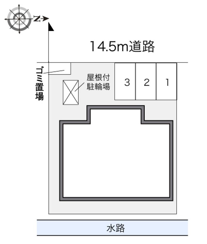 レオパレスソリッドステート 配置図