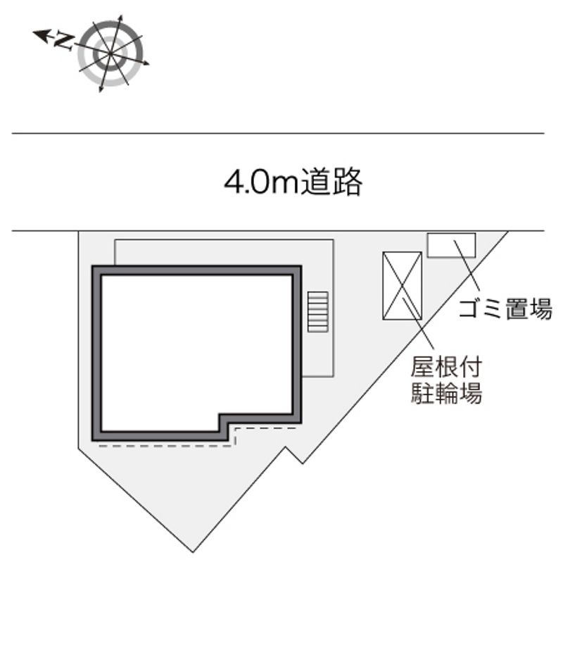 レオパレスすずらん 配置図