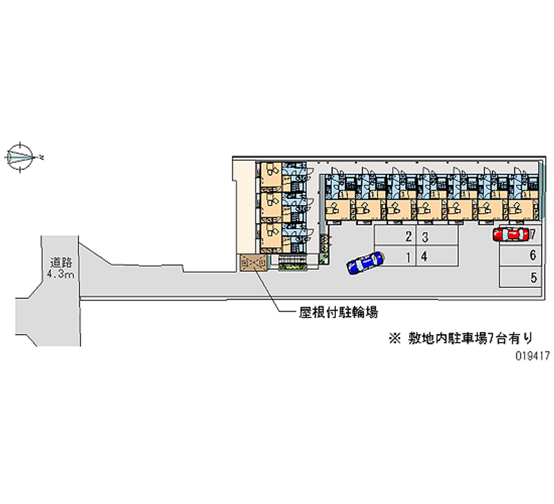 19417月租停車場