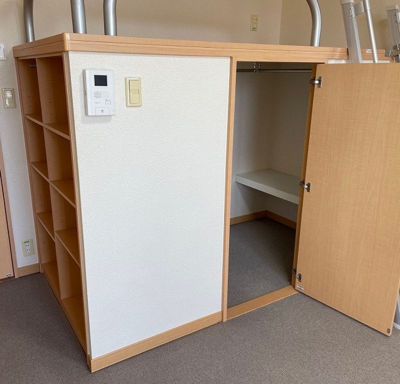 レオパレスボンジュルネ 収納