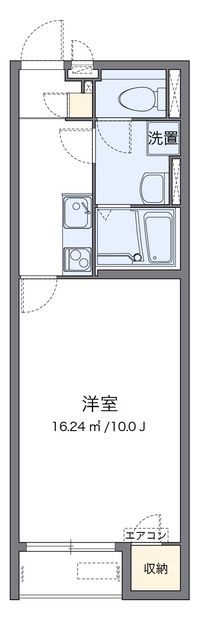 クレイノサンライズ吉志 間取り図