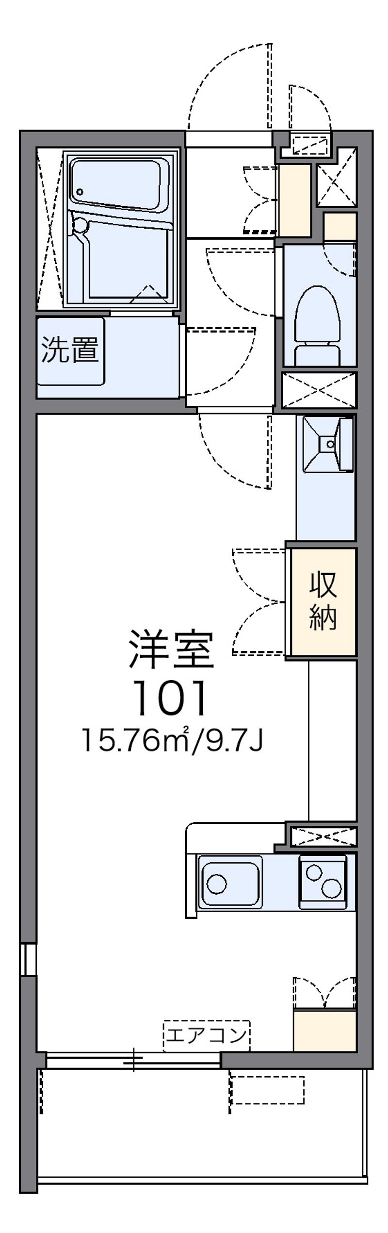 レオネクスト藤 間取図