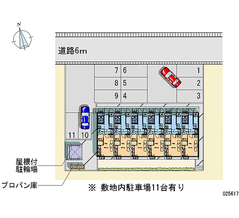 25617 Monthly parking lot