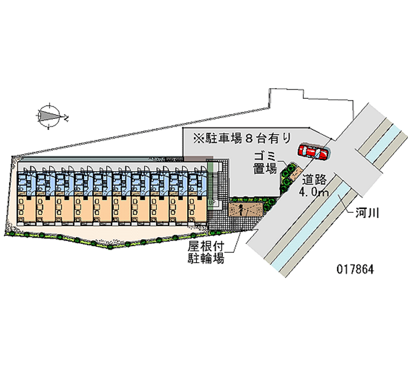 17864 bãi đậu xe hàng tháng