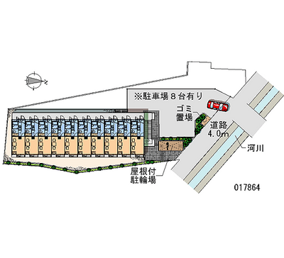 17864 Monthly parking lot