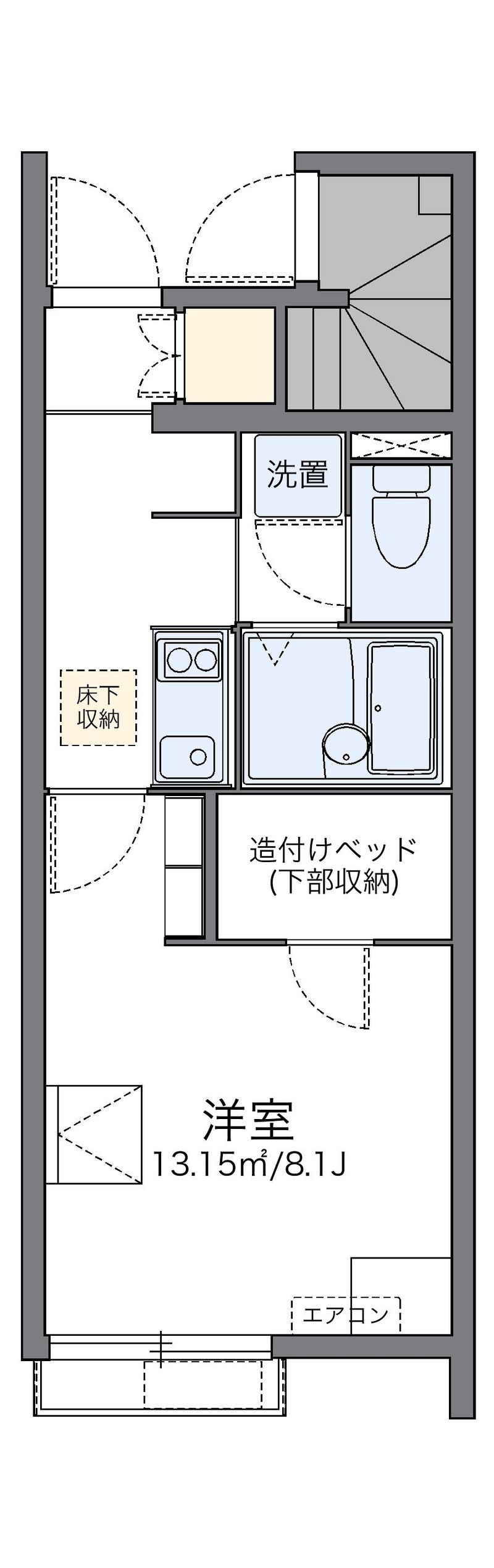 レオネクストアダージョ 間取図