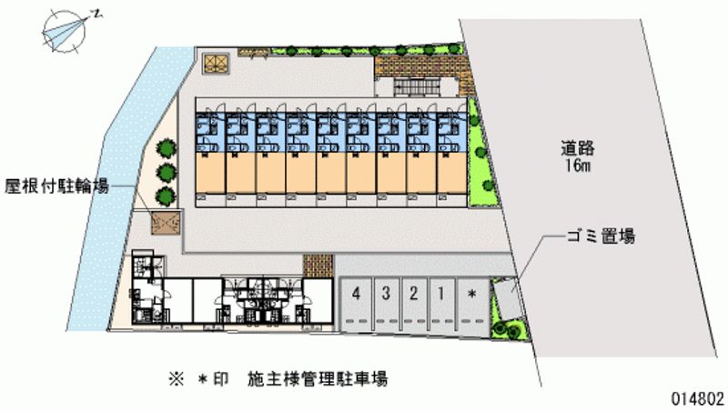 レオパレスストーンヘンジ 区画図