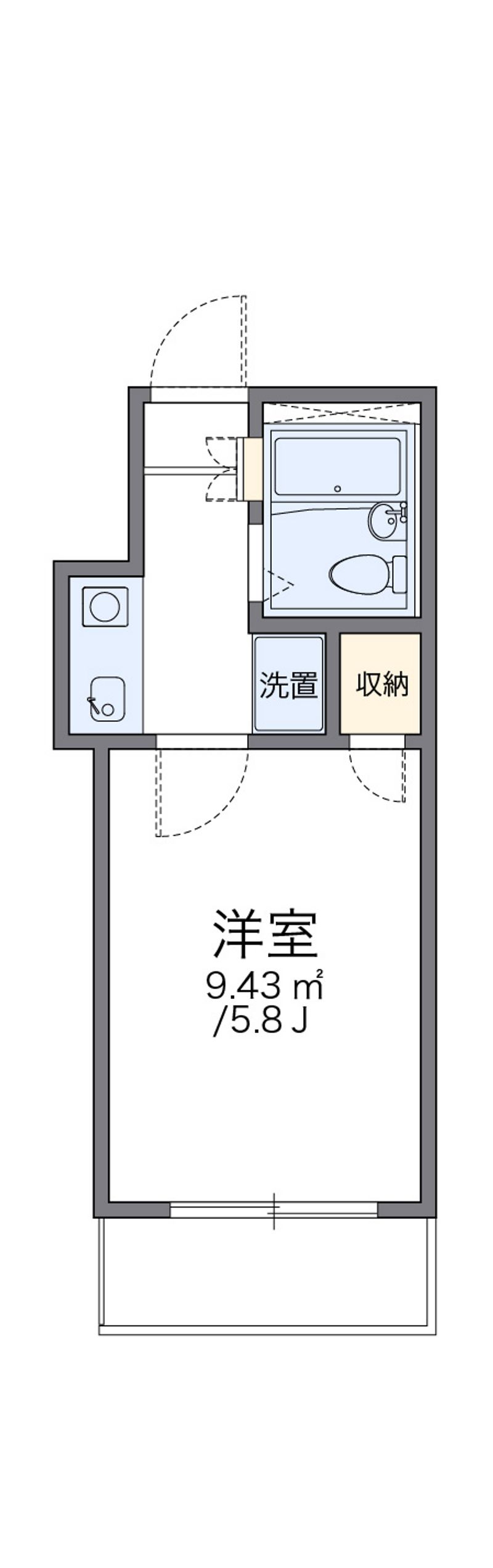 レオパレス美國 間取り