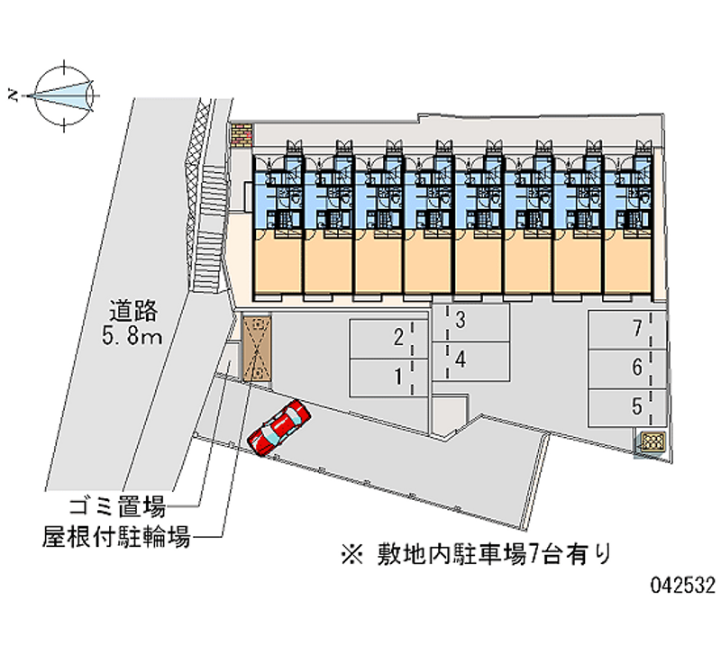 42532 Monthly parking lot