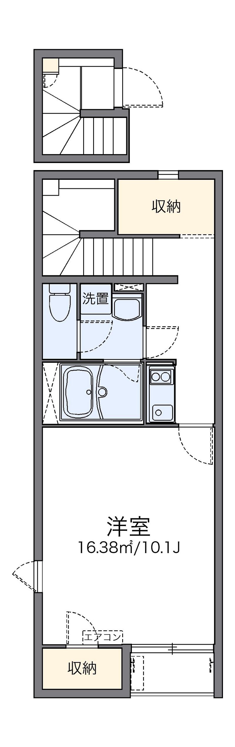レオネクスト南蔵王 間取図