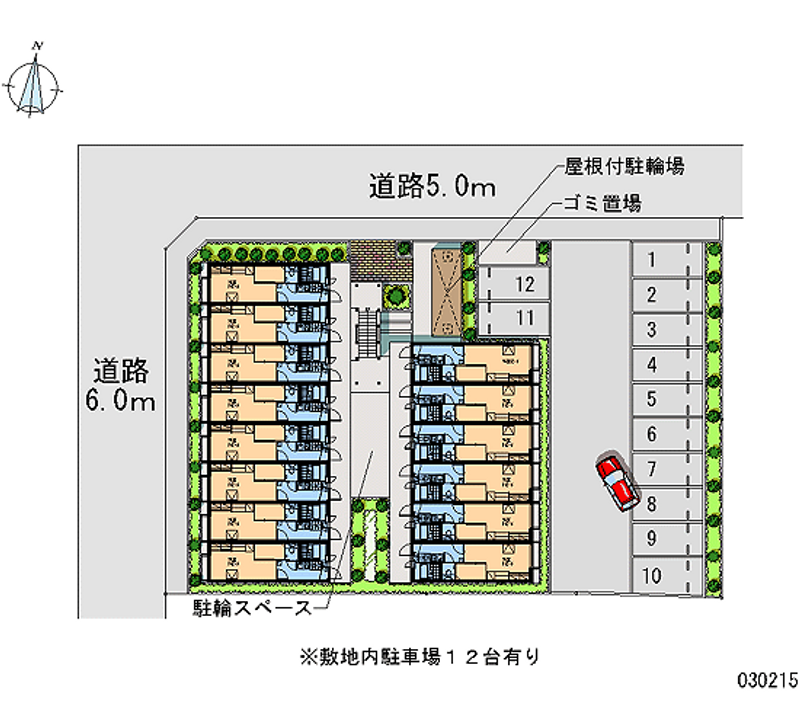 レオパレスＵｒｂａｎ　Ｌｉｆｅ 月極駐車場