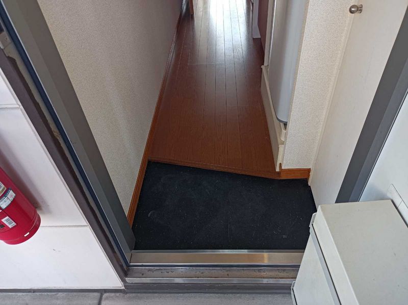 レオパレスジュネス紫原 玄関