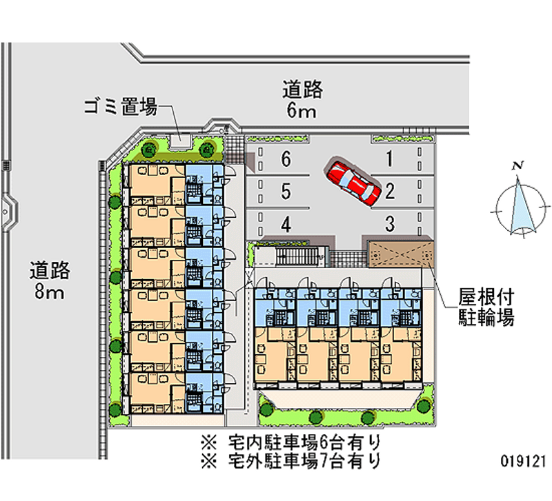 19121月租停車場