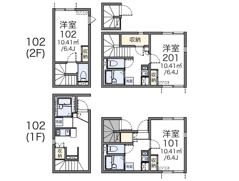 レオネクスト永田せいわ 間取図