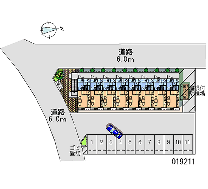 19211月租停車場