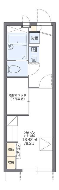 レオパレスサン　メイワ 間取り図