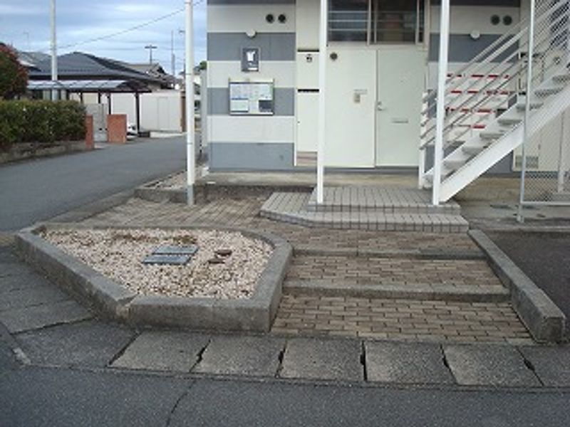 レオパレスグランシャリオⅡ エントランス