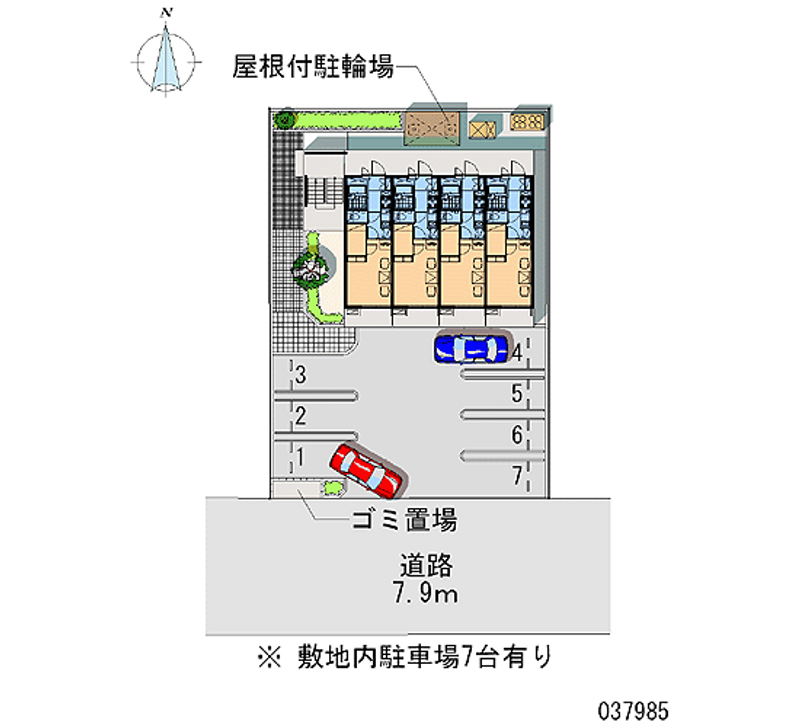 37985月租停車場