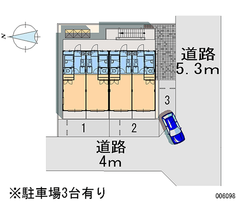 レオパレス沼津 月極駐車場