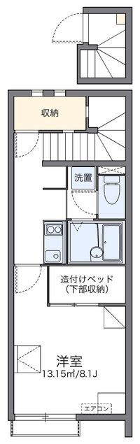 レオネクストグリーンメール富野 間取り図