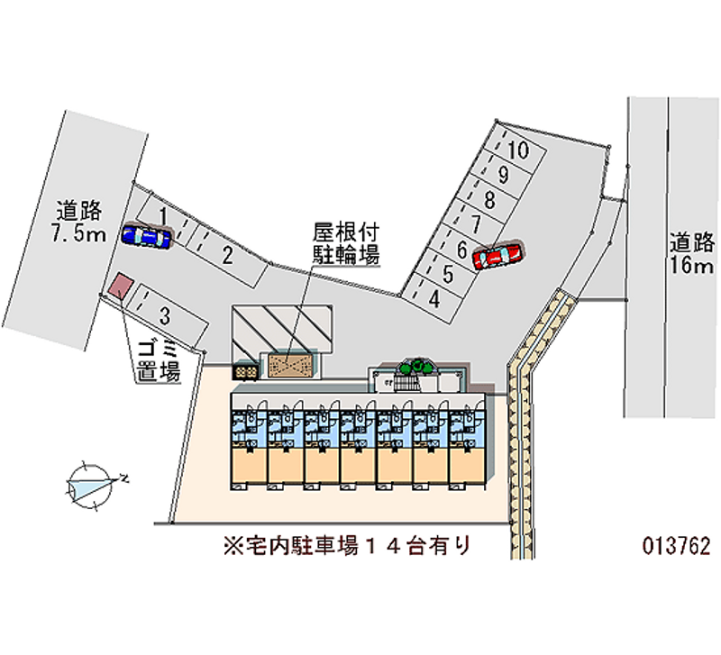 レオパレスル・レーヴ 月極駐車場