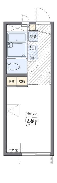 レオパレス小柳町Ⅲ 間取図