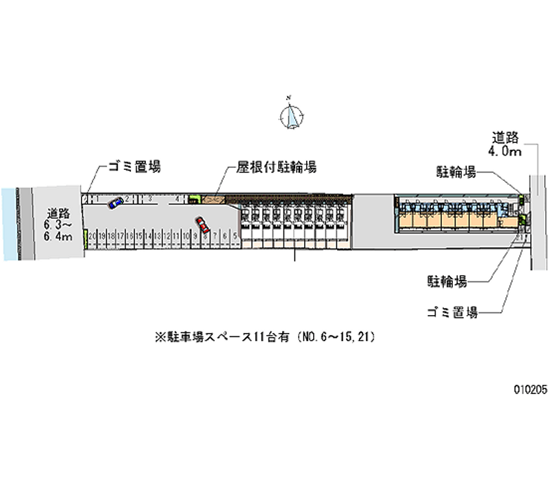 10205 bãi đậu xe hàng tháng