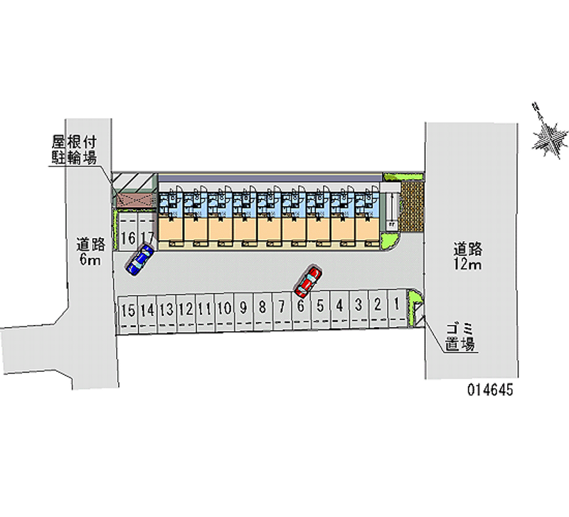 14645月租停车场