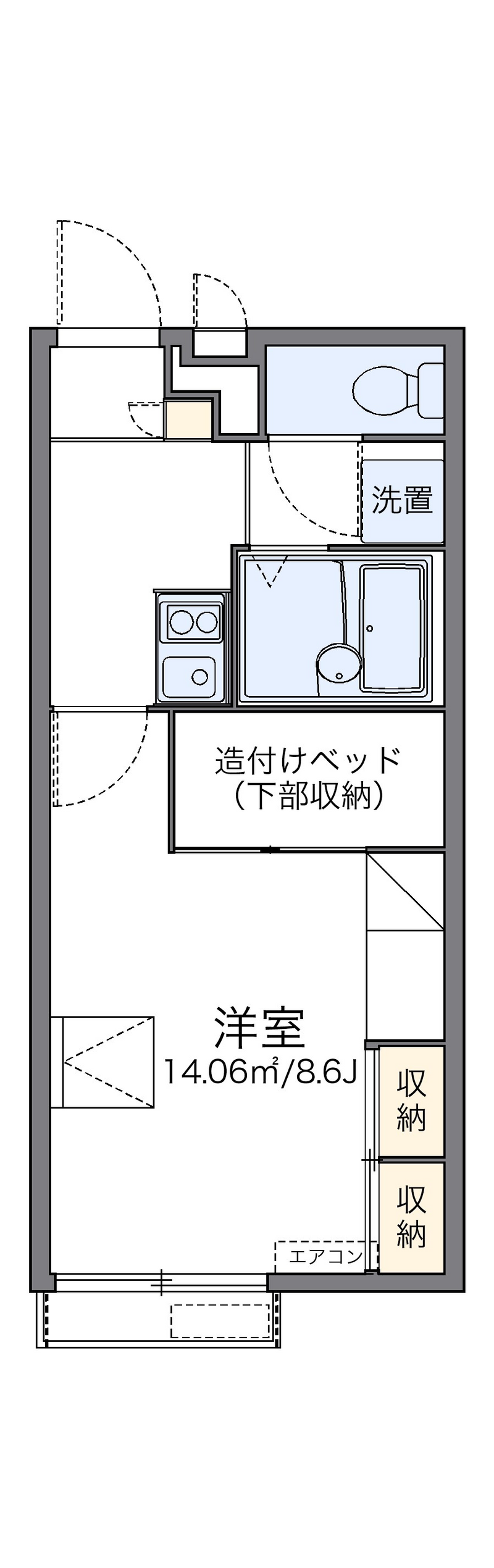 leopalace True Heart Floor plan