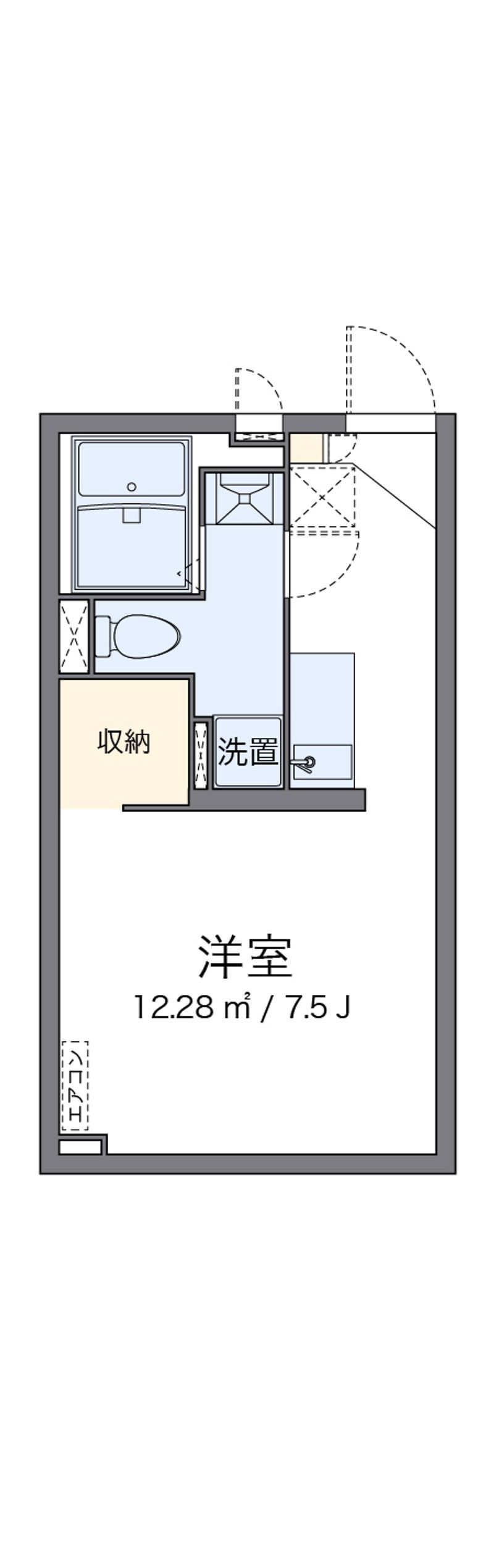 アルクエルポルトファーロ 間取図
