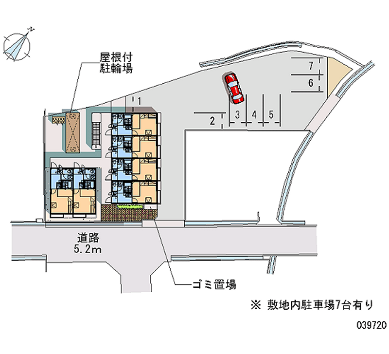 39720 Monthly parking lot