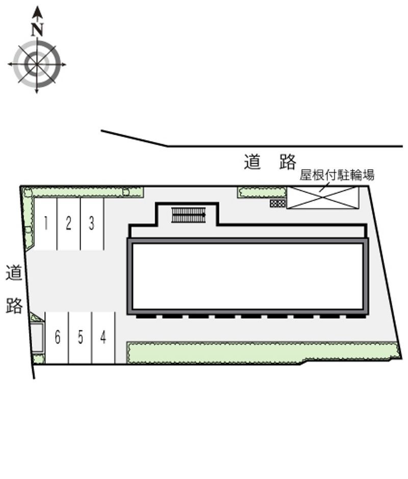 レオパレスソレイユ 配置図